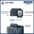 ACP-4000MB/AiMB-786 Advantech Industrial Control Computer Generation 8/9 CPU Black Industrial Host Win10 Server