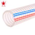 PVC steel wire reinforced hose, cold and frost resistant, vacuum transparent steel wire hose, avant-garde plastic