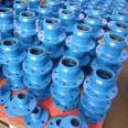 BS EN12842 standard ductile iron fittings for PVC pipes with cast ductile iron flanges