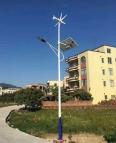 Solar LED wind power dual head outdoor A-shaped conch single and double arm customized conch arm street lamp