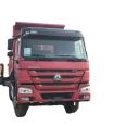 Export SINOTRUK HOWO dump truck 375 horsepower HOWO real height wheel dump truck