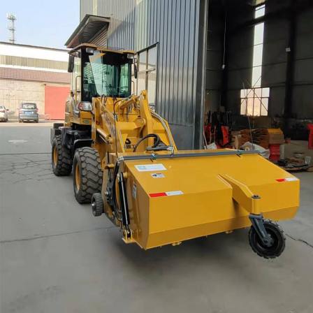 Customization of spot models by manufacturers of road debris cleaning equipment for forklift sweepers