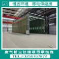 Fully automatic mobile telescopic room, large environmentally friendly spray painting room, dust-free polishing, electric folding track, industrial paint baking room