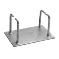 Hot dip galvanized embedded parts, steel welded stool support, elevated embedded steel plate, bridge steel structure, building stainless steel accessories