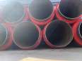 Fangda polyurethane insulation pipe, steel sleeve, steam insulation steel pipe, black jacket, outer sheath insulation pipeline