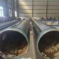 Buried 3PE anti-corrosion steel pipe material Q235b anti-corrosion pipe for chemical, drinking water, gas, mining, three oil, two cloth buried pipe