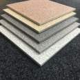 Floor paving stone manufacturer provides outdoor quartz stone PC bricks, imitation granite floor tiles, anti-skid, 18 thick