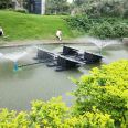 【 Dongfangyuan 】 Solar powered strong flow making aerator for river sewage black and odorous water treatment