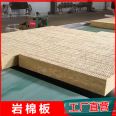 Wholesale of rock wool board manufacturers for large-scale construction sites, specialized in semi hard bulk density of 50-160 kilograms, supporting customization