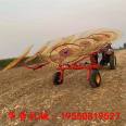 New Type of Disc Rake Tractor Suspension Finger Disc Harvester for Grass Straw Picking Machine 6 discs 8 discs single and double sides