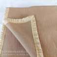 warm blankets for leveling hotels, homestays, ships, hotels, and guest rooms, camel colored blankets