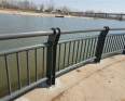 Urban River Protection Fence Cross Sea Bridge Landscape Bridge Guardrail SB Grade Beam and Column Type Collision Barrier