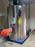 300 kg 500 kg gas steam generator fully automatic combustion small steam boiler