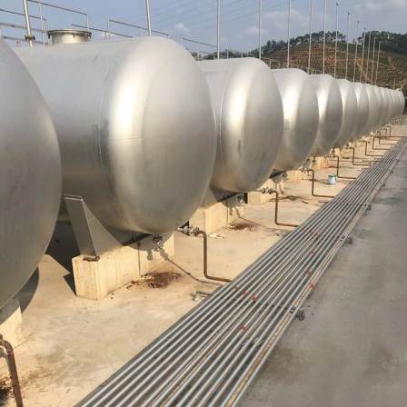 Horizontal oil tank transportation Chemical tank Construction land Stainless steel Storage tank manufacturer wholesale
