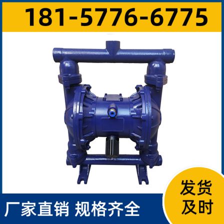 Pineng Pump Industry Alkali Liquid Pneumatic Diaphragm Pump Optional Stainless Steel Material Pump Body Shipped Timely