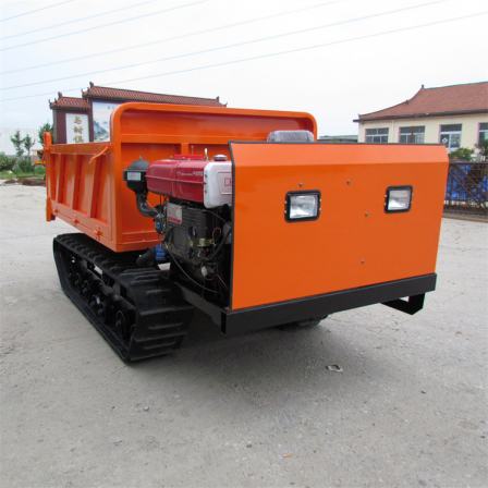 Low Fuel Consumption and Thickened Plate for Multi functional Mountaineering Crawler Transport Vehicle