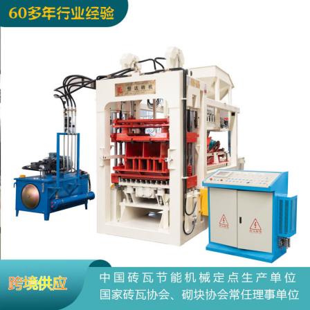 Fully automatic hydraulic cement block brick machine line with no burning hollow concrete brick making machine with high cost performance