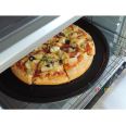 Yueying Round Black Pizza Slate Non stick Crispy bread baking pan Cordierite baking stone oven