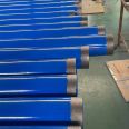 Anticorrosive and wear-resistant blue coated plastic steel pipe, thunderstorm bright supply, customizable specifications complete