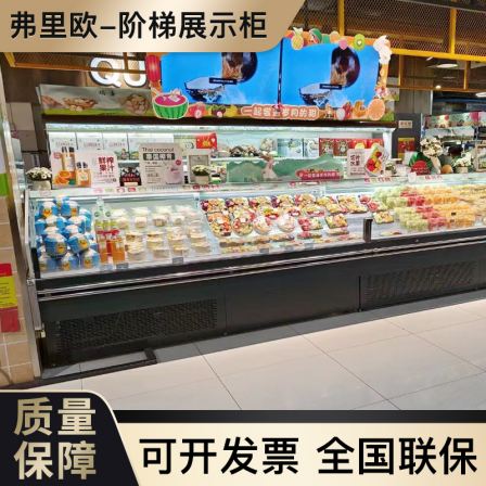 Double layer fresh-keeping cabinet for fruit shops, door-to-door measurement of dimensions, customized refrigeration equipment, one-stop service, Frio freezer