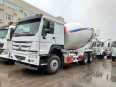 Export stock HOWO Concrete mixer 10-14m3 cement mixer truck