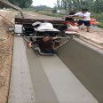 Production water conservancy pouring ditch sliding formwork machine U-shaped drainage ditch one-time forming machine