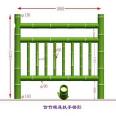 Imitation wooden railings, river embankment flooring, diverse styles, quality assurance, imitation stone railings, Xiao's