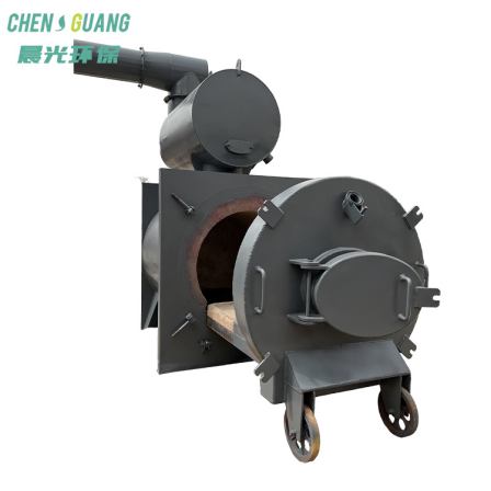 The ash picking pet crematory furnace emits black smoke at no cost, and the secondary combustion process meets the emission standards