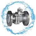 Steel lined PTFE ball valve Q41F46-16C carbon steel cast steel corrosion resistant, acid and alkali resistant flange DN80 stainless steel 304