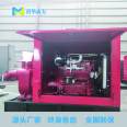 Mobile water pump unit, 6-inch sewage pump, diesel engine water pump, dedicated for summer flood control and drainage