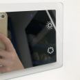 Intelligent touch screen mirror glass tempered magic mirror glass coated glass with clear and scratch free mirror surface