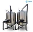 Water purification equipment with quartz sand activated carbon multi-media filter can process 10 tons of water per hour