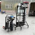 Long spiral drilling machine Xinnong KG-6 frame type high-power diesel foundation drill automatic lifting and lowering