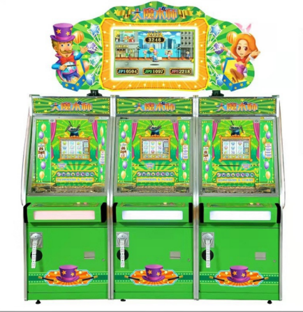 Game City Equipment Super Magician Circus Entertainment Equipment Coin Machine Gold House Game Machine