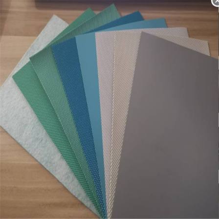 CPE waterproof roll material, chlorinated polyethylene impermeable material, 1.2mm, simple and convenient construction