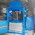 Spot Honglu Machinery Plastic Cotton Waste Paper Easy Pull Can Air Pipe Waste 100 Ton Vertical Baler