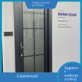 Platinum Zun door, left aluminum alloy side hung door outside the window, customized and selected materials for easy maintenance