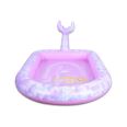 Workers sell water jet mermaid inflatable children swimming pool children sand pool fishing pool sea ocean ball Ball pit