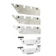 Metal parts stamping, laser cutting, and bending of stainless steel sheet metal brackets