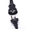 Supply of three core Australian standard socket power cord, Australian standard female plug extension cable, SAA power plug