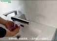 All copper infrared automatic sensing 2-in-1 hand washing and hand drying integrated public bathroom basin intelligent hand cleaning