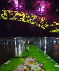 Independently developed ground interactive projection system, focusing on multimedia display interactive devices