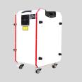 Metal pipe/fiber optic oxide layer removal/oil removal/rust and paint removal handheld 200w laser cleaning machine