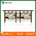 Wall-mounted advertising bulletin board with light box hydraulic opening, customized and easy to change pictures