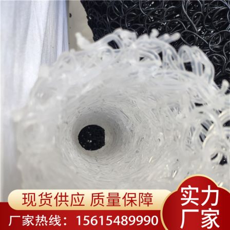 PP disorderly filamentous permeable blind pipe underground drainage diversion diameter 150 plastic blind ditch seepage drainage blind ditch pipe