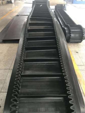 Nylon skirt edge circular edge conveyor belt spot industrial corrugated belt bucket elevator conveyor belt