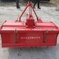 18 horsepower old single cylinder four wheel matching one shaft output 1.2 meter side drive rotary tiller