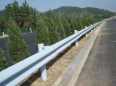 Double waveform guard rail board for rural road anti-collision protection Package installation for reverse highways