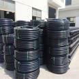 Tongjian Pipe PE threading pipe, black HDPE pipe, 90 cable protection pipe, directly buried dragging pipe, stock