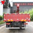 Luying 5-ton truck mounted crane for large-scale transportation of G6 single plate boom crane, 4-meter cargo box, double oil cylinder boom, two section boom, single boom